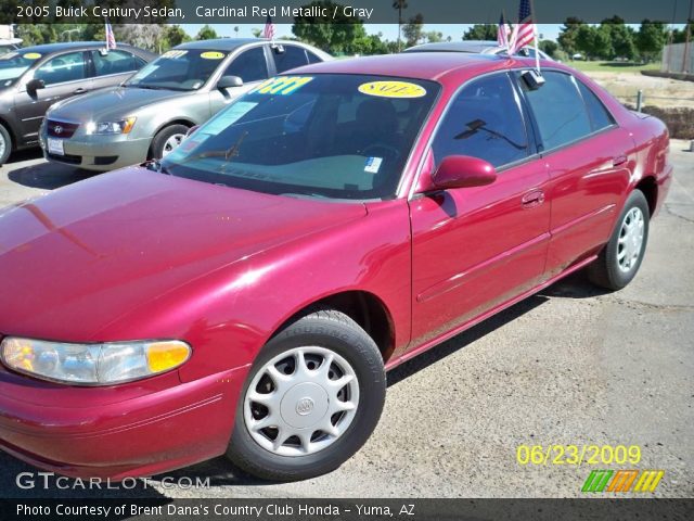 2005 Buick Century Sedan in Cardinal Red Metallic