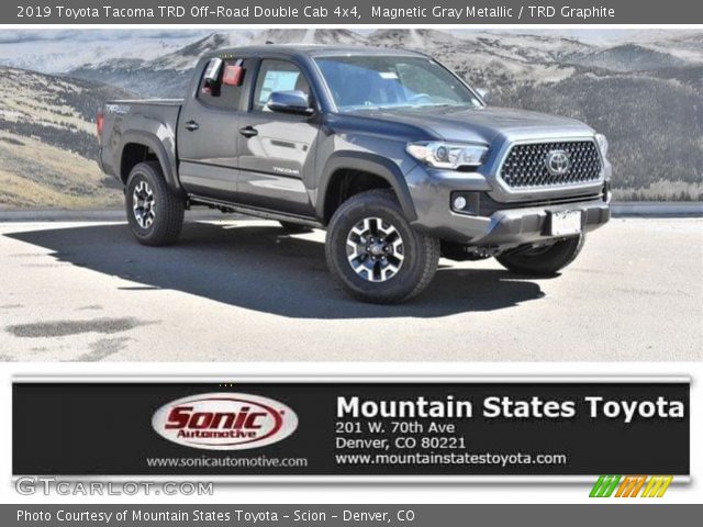 2019 Toyota Tacoma TRD Off-Road Double Cab 4x4 in Magnetic Gray Metallic