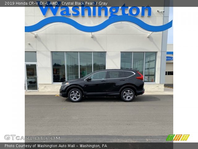 2019 Honda CR-V EX-L AWD in Crystal Black Pearl