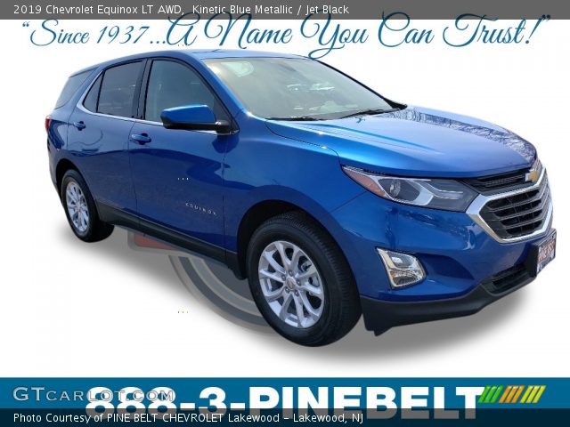 2019 Chevrolet Equinox LT AWD in Kinetic Blue Metallic