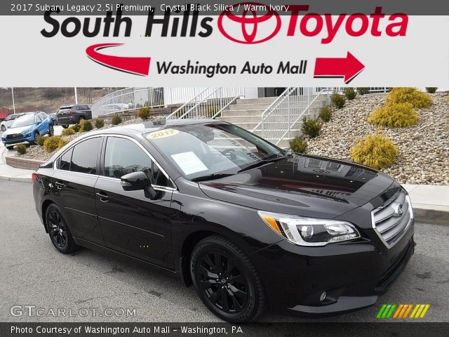 2017 Subaru Legacy 2.5i Premium in Crystal Black Silica