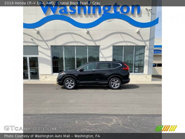 2019 Honda CR-V EX-L AWD in Crystal Black Pearl
