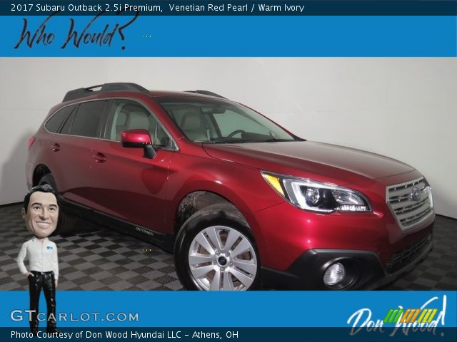 2017 Subaru Outback 2.5i Premium in Venetian Red Pearl