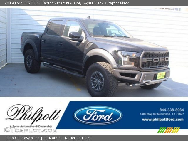 2019 Ford F150 SVT Raptor SuperCrew 4x4 in Agate Black