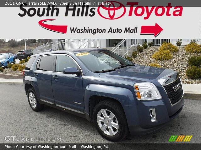 2011 GMC Terrain SLE AWD in Steel Blue Metallic
