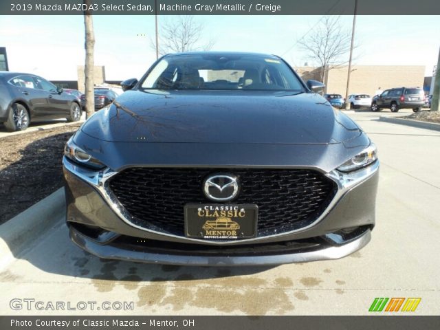 2019 Mazda MAZDA3 Select Sedan in Machine Gray Metallic