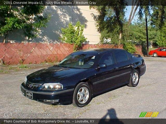2001 Chevrolet Impala LS in Navy Blue Metallic