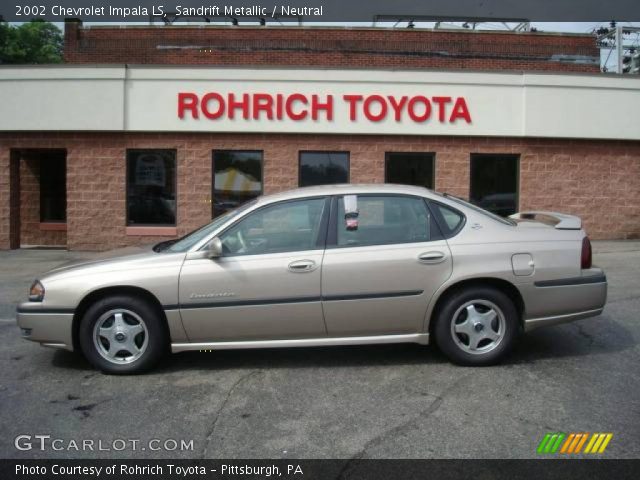 2002 Chevrolet Impala LS in Sandrift Metallic