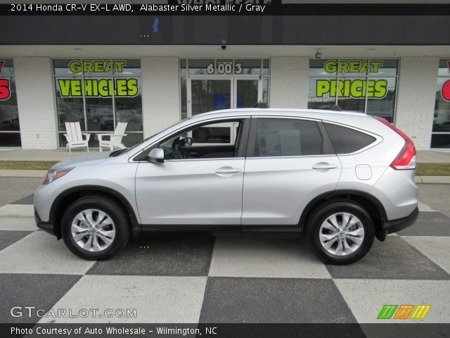 2014 Honda CR-V EX-L AWD in Alabaster Silver Metallic