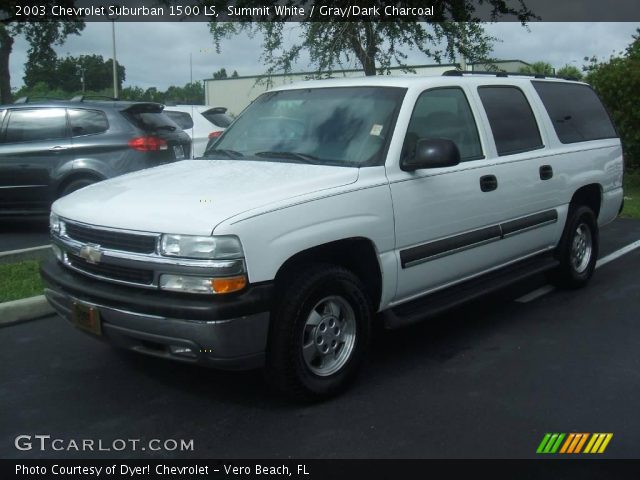 2003 Chevrolet Suburban 1500 LS in Summit White