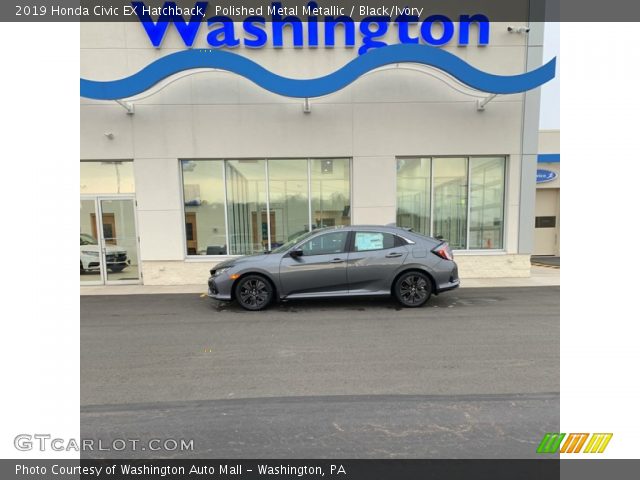 2019 Honda Civic EX Hatchback in Polished Metal Metallic