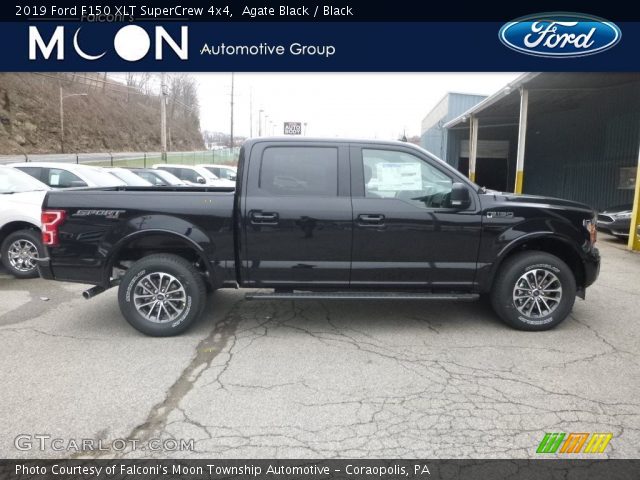 2019 Ford F150 XLT SuperCrew 4x4 in Agate Black