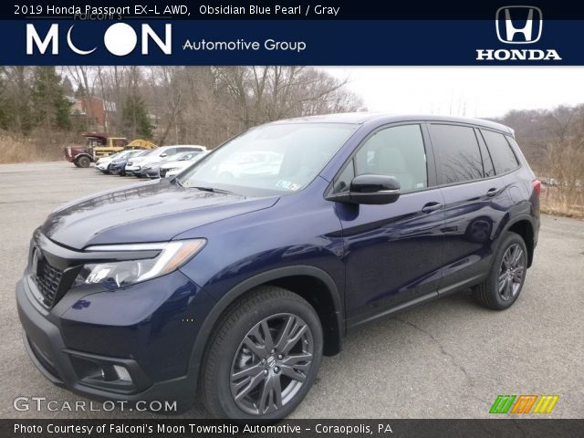 2019 Honda Passport EX-L AWD in Obsidian Blue Pearl