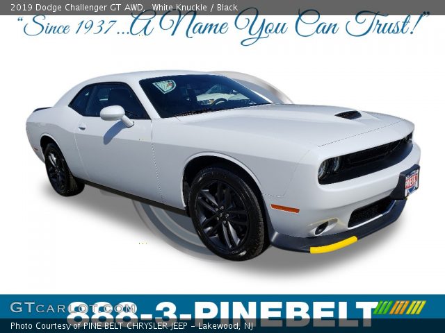 2019 Dodge Challenger GT AWD in White Knuckle