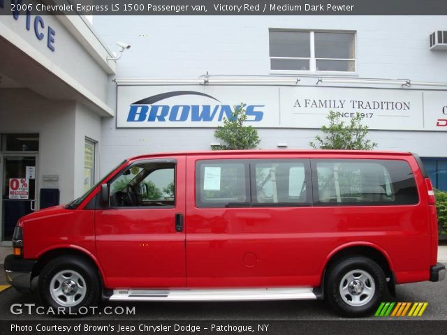 2006 Chevrolet Express LS 1500 Passenger van in Victory Red