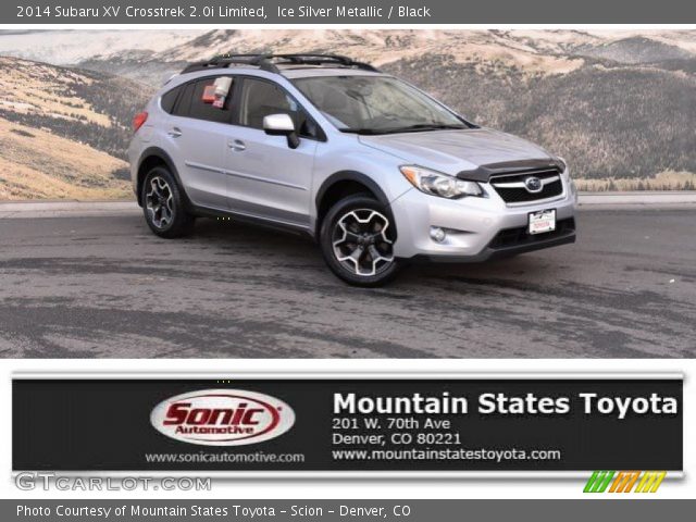2014 Subaru XV Crosstrek 2.0i Limited in Ice Silver Metallic