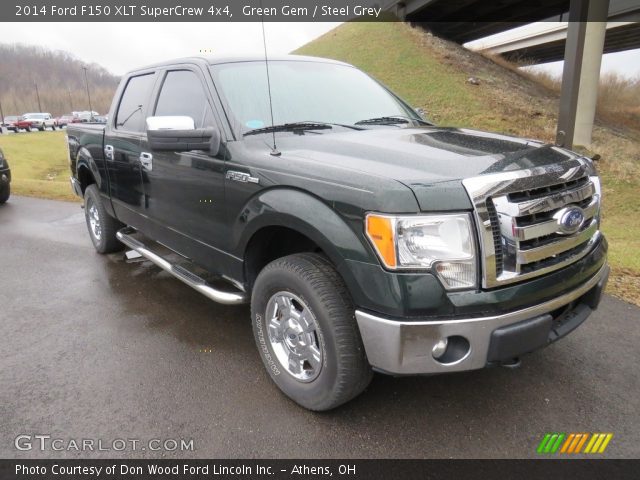 2014 Ford F150 XLT SuperCrew 4x4 in Green Gem