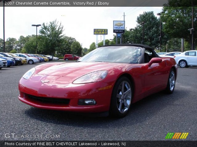 2007 Chevrolet Corvette Convertible in Victory Red