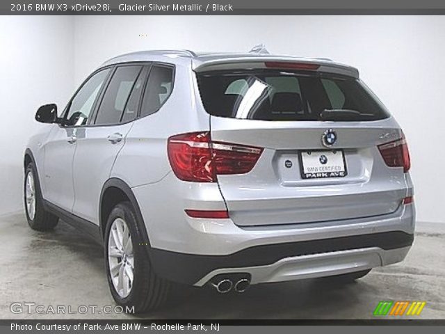 2016 BMW X3 xDrive28i in Glacier Silver Metallic
