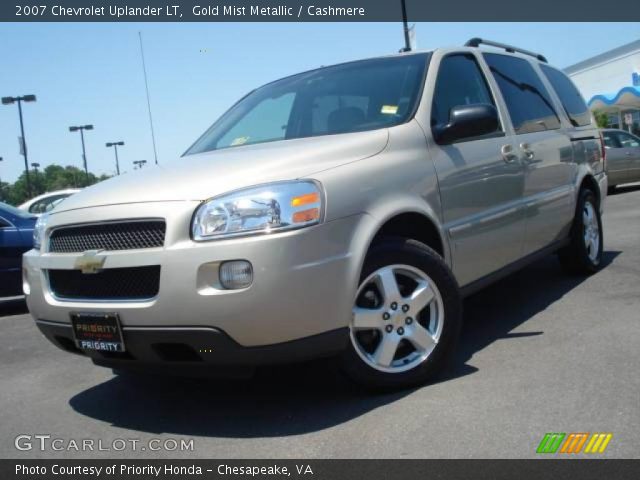 2007 Chevrolet Uplander LT in Gold Mist Metallic