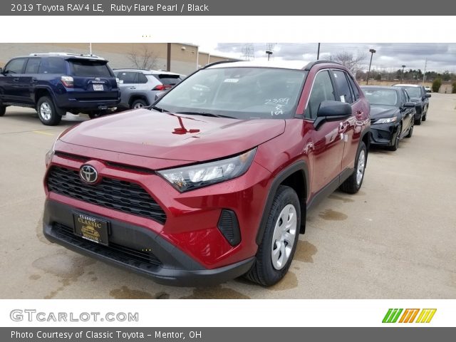 2019 Toyota RAV4 LE in Ruby Flare Pearl