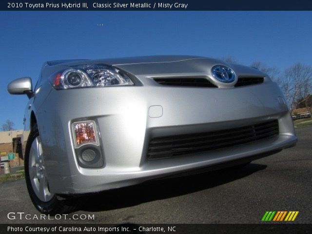 2010 Toyota Prius Hybrid III in Classic Silver Metallic
