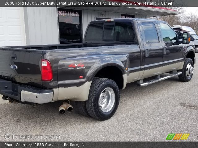 2008 Ford F350 Super Duty Lariat Crew Cab 4x4 Dually in Dark Shadow Grey Metallic