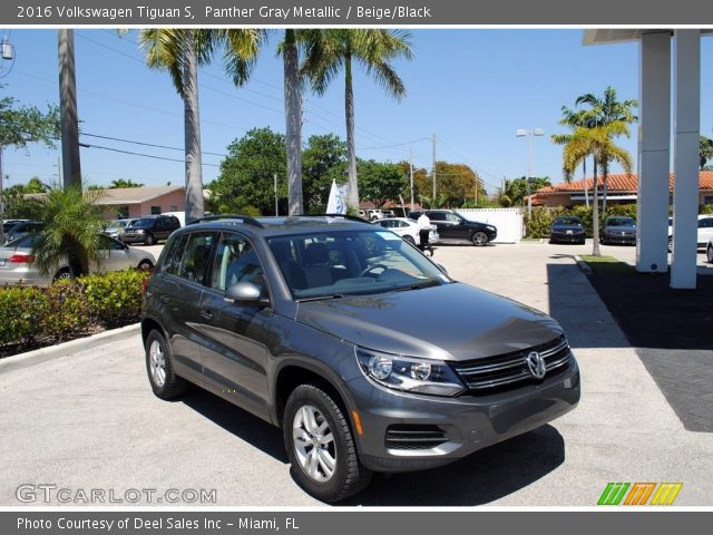 2016 Volkswagen Tiguan S in Panther Gray Metallic