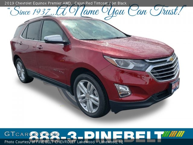2019 Chevrolet Equinox Premier AWD in Cajun Red Tintcoat