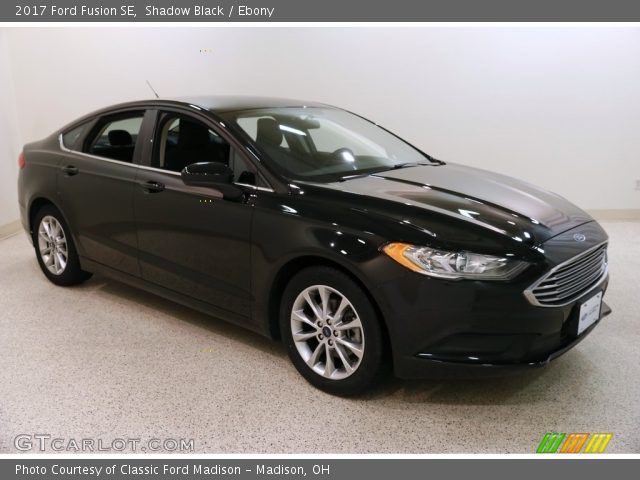 2017 Ford Fusion SE in Shadow Black