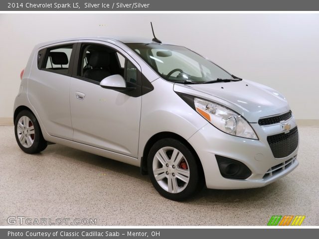 2014 Chevrolet Spark LS in Silver Ice