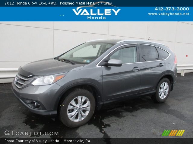 2012 Honda CR-V EX-L 4WD in Polished Metal Metallic