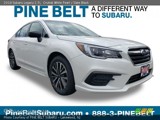 2019 Subaru Legacy 2.5i in Crystal White Pearl