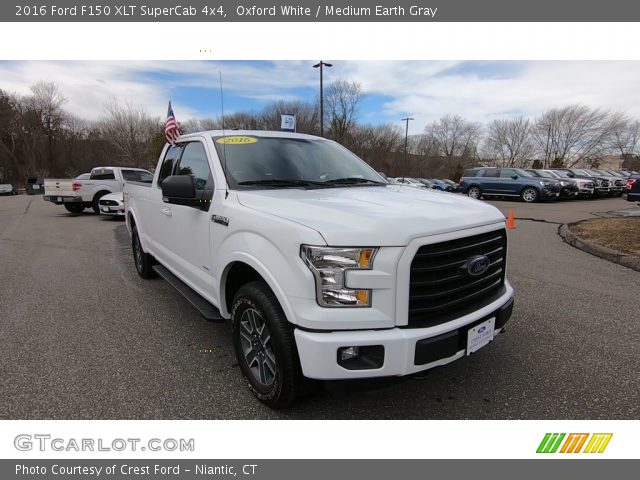 2016 Ford F150 XLT SuperCab 4x4 in Oxford White