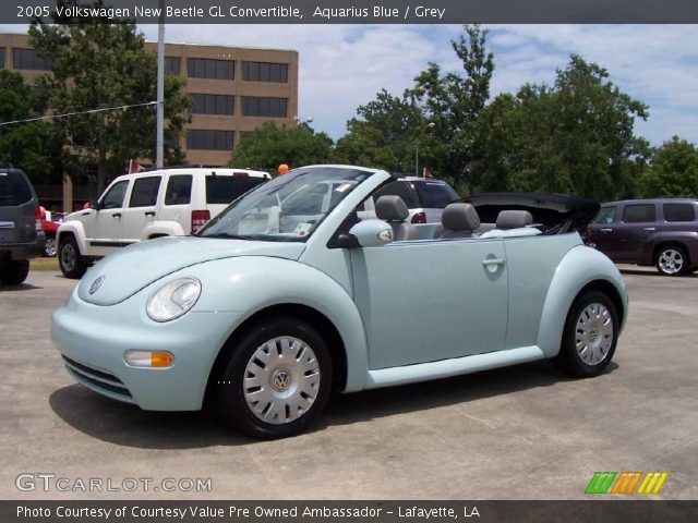 2005 Volkswagen New Beetle GL Convertible in Aquarius Blue