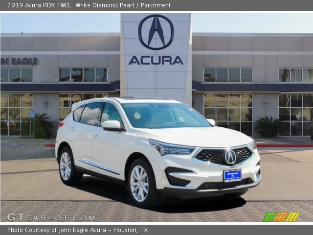 2019 Acura RDX FWD in White Diamond Pearl