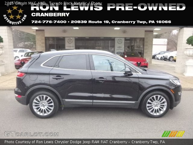 2015 Lincoln MKC AWD in Tuxedo Black Metallic