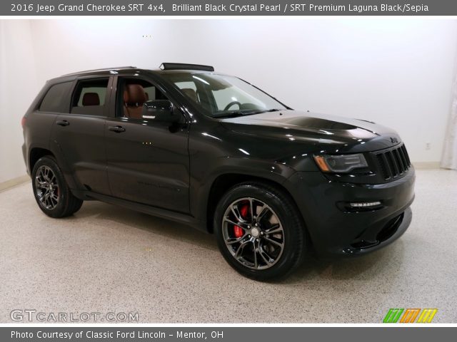 2016 Jeep Grand Cherokee SRT 4x4 in Brilliant Black Crystal Pearl