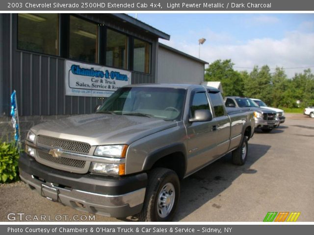 2003 Chevrolet Silverado 2500HD Extended Cab 4x4 in Light Pewter Metallic