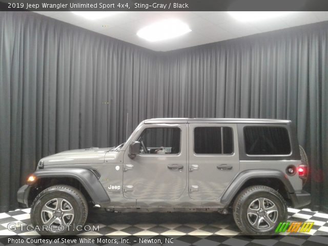 2019 Jeep Wrangler Unlimited Sport 4x4 in Sting-Gray