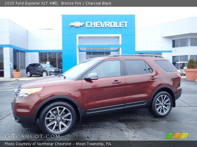 2015 Ford Explorer XLT 4WD in Bronze Fire