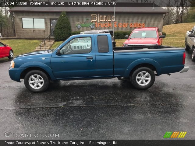 2004 Nissan Frontier XE King Cab in Electric Blue Metallic