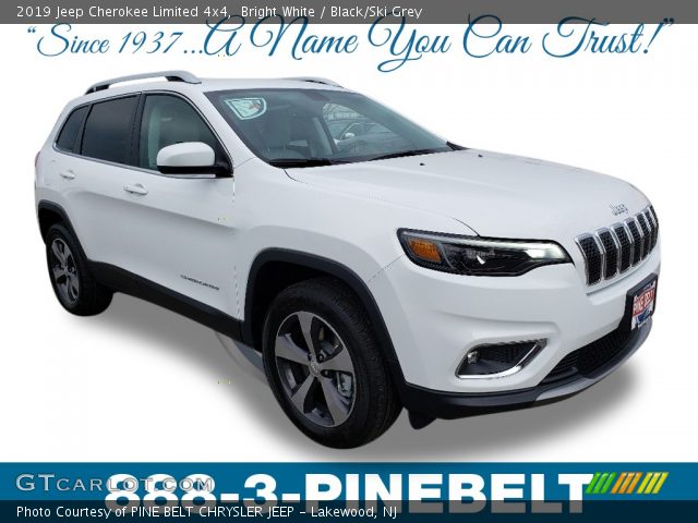 2019 Jeep Cherokee Limited 4x4 in Bright White
