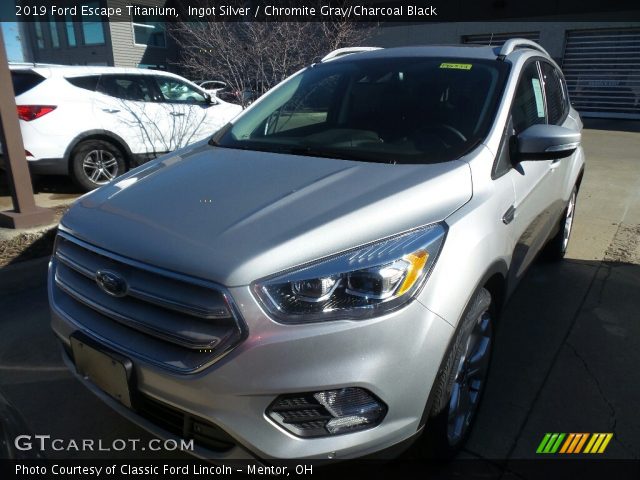 2019 Ford Escape Titanium in Ingot Silver