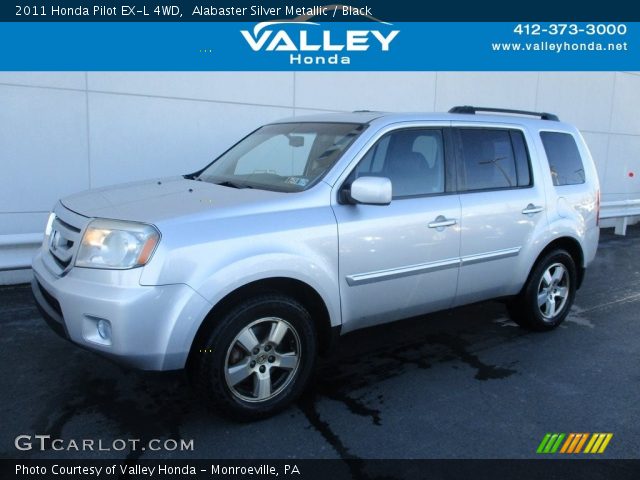 2011 Honda Pilot EX-L 4WD in Alabaster Silver Metallic