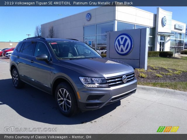 2019 Volkswagen Tiguan SE 4MOTION in Platinum Gray Metallic