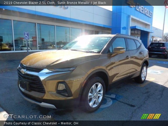 2019 Chevrolet Blazer 2.5L Cloth in Sunlit Bronze Metallic