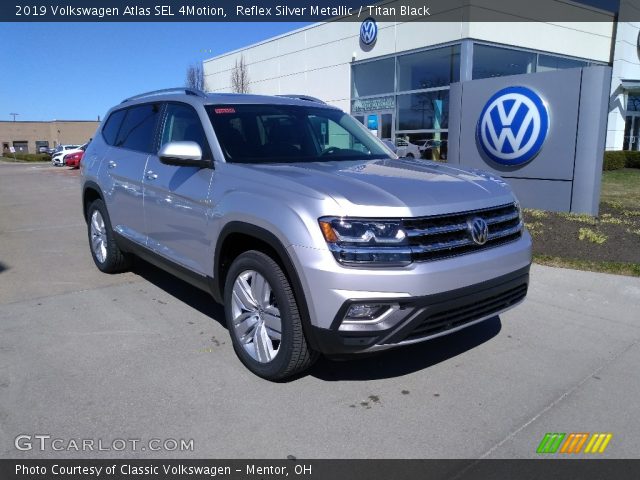 2019 Volkswagen Atlas SEL 4Motion in Reflex Silver Metallic