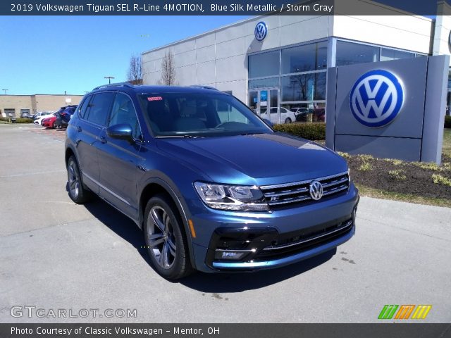 2019 Volkswagen Tiguan SEL R-Line 4MOTION in Blue Silk Metallic
