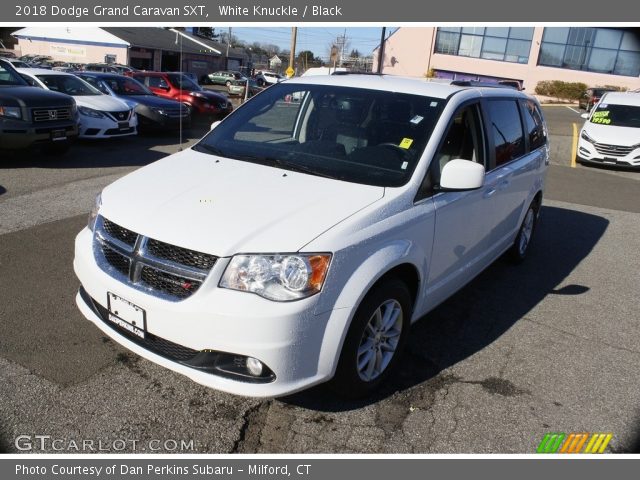2018 Dodge Grand Caravan SXT in White Knuckle